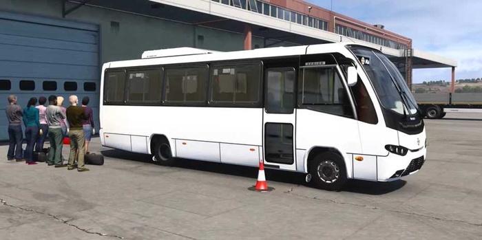 ETS2 - Marcopolo Volkswagen 4×2 Bus V1.55