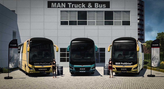 ETS2 - MAN Lions Coach 3rd Gen (2018-2024) V1.55