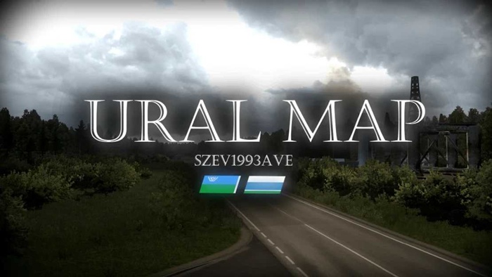 ETS2 - Ural Map V1.5