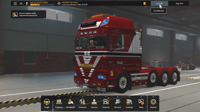 ETS2 - Profile Daf Xf 105 V1.0