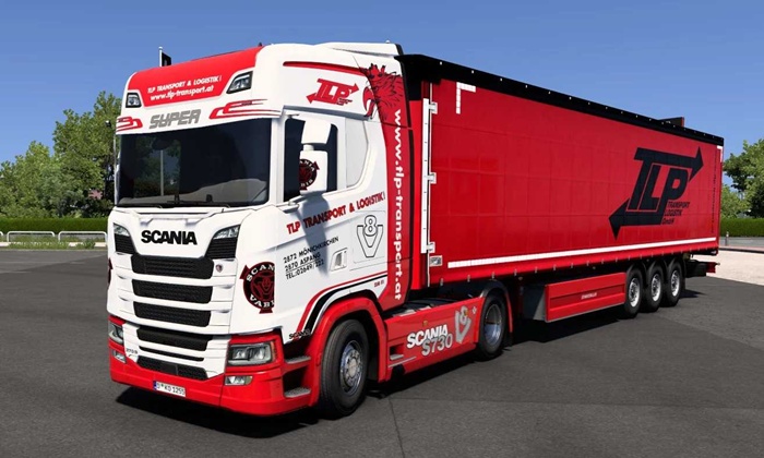 ETS2 - TLP Transport & Logistic Combo Skin V1.0