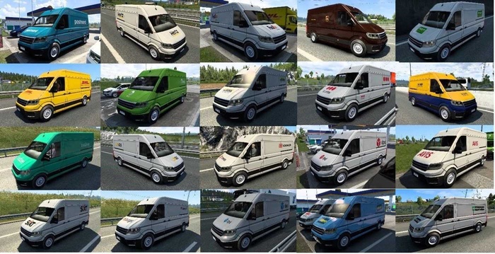 ETS2 - Nissantruck Ai Vehicles Pack V16