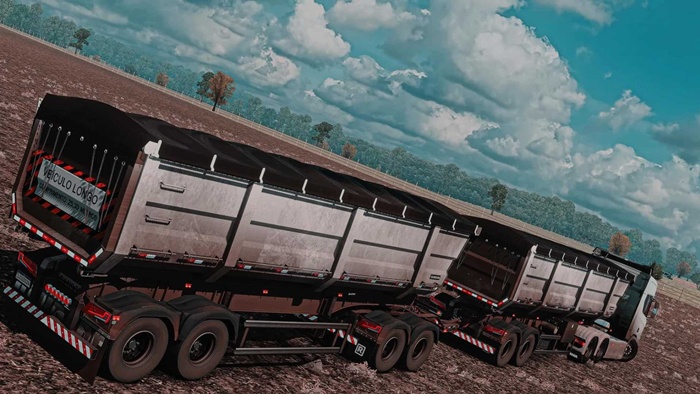 ETS2 - Basculante New R Trailer V1.0