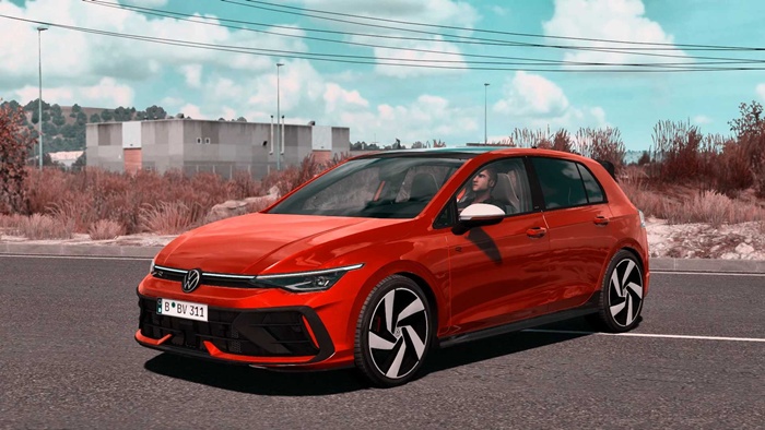 ETS2 - Volkswagen Golf R8.5 2023 V1.1