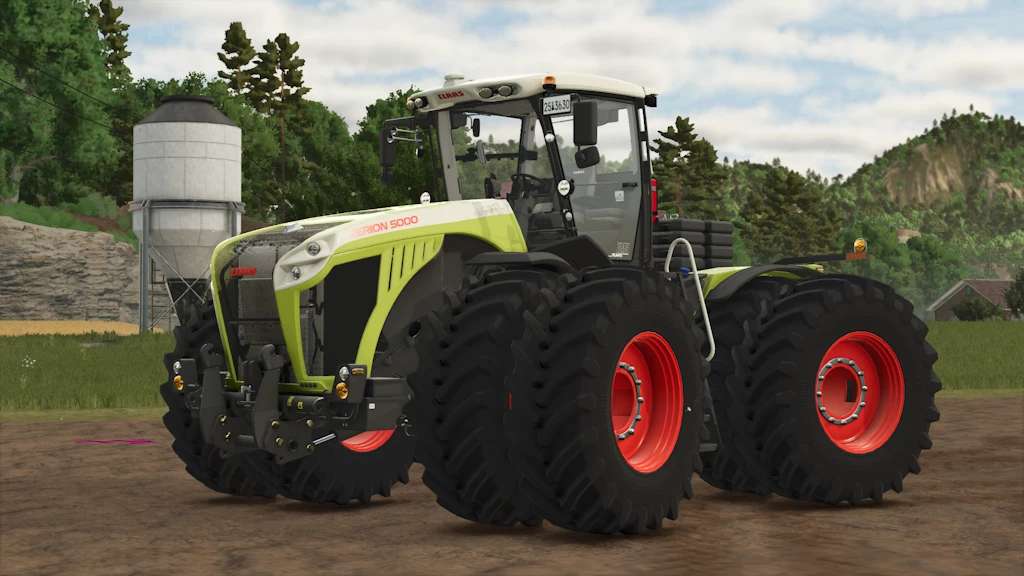 FS25 - Claas Xerion 4500-5000 Rust Edition V1.0