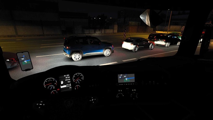 ETS2 - Apple Maps Navigation V1.55