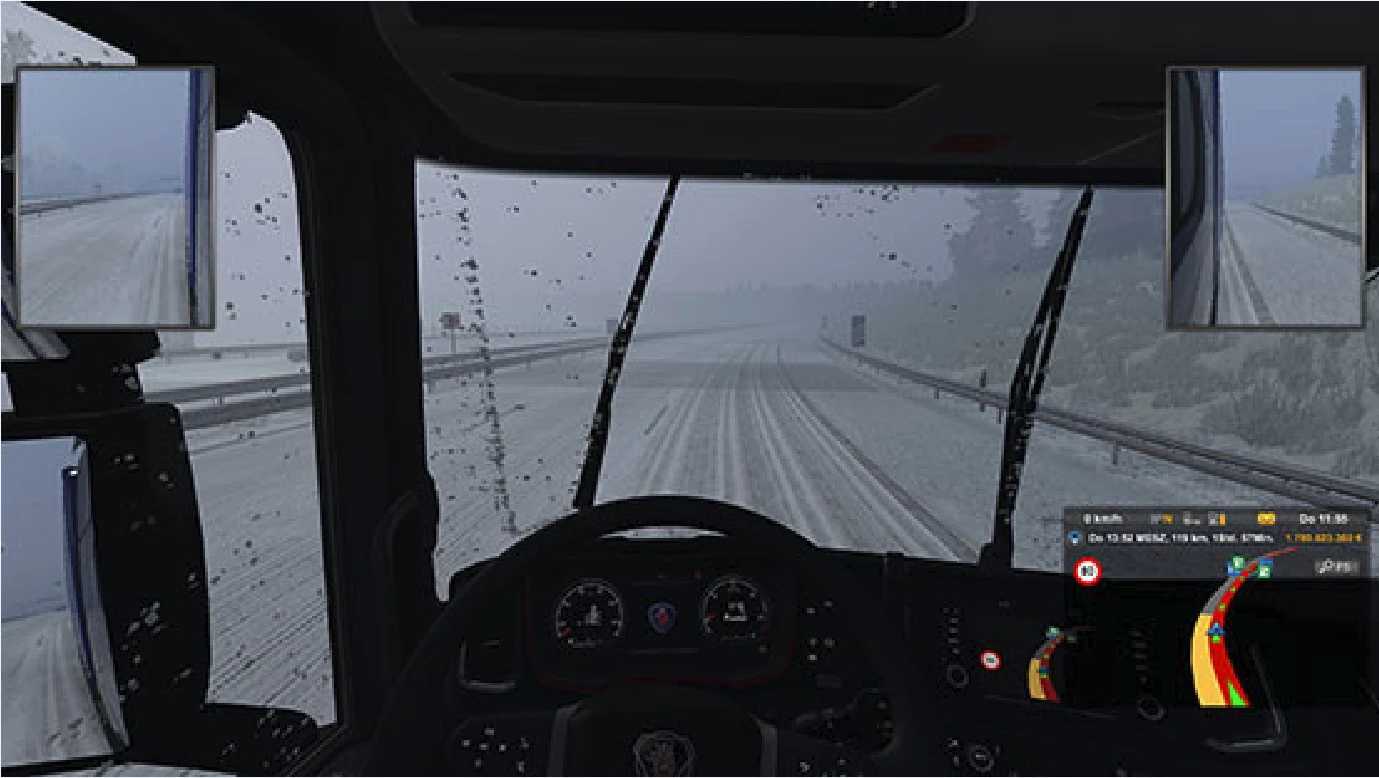 ETS2 - Realistic Snow & Water V1.0
