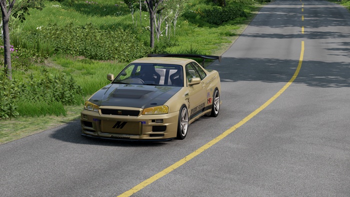 BeamNG – Nissan Skyline R34 1998