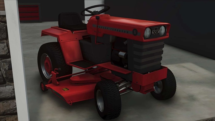 FS25 - 1975 Massey Ferguson 16 Lawn Tractor V1.0