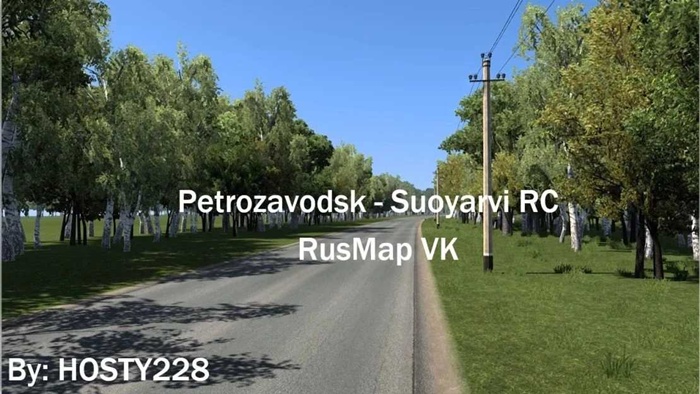 ETS2 - Petrozavodsk – Suoyarvi RC (RusMap VK) V1.0