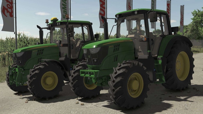 FS25 - John Deere 6110M Series V1.0