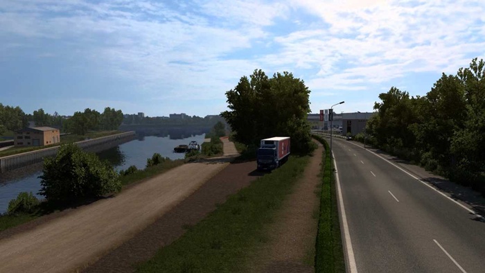 ETS2 - Modified Duisburg Calais Road V1.4