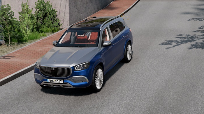 BeamNG – Mercedes Benz GLS V2.1