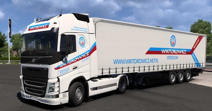 ETS2 - Wiktorowicz Transport Combo Skin