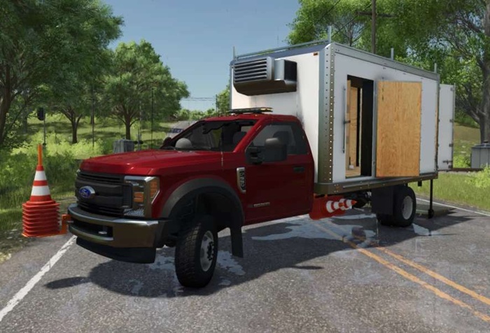 FS25 - Ford F550 Utility Truck V1.0