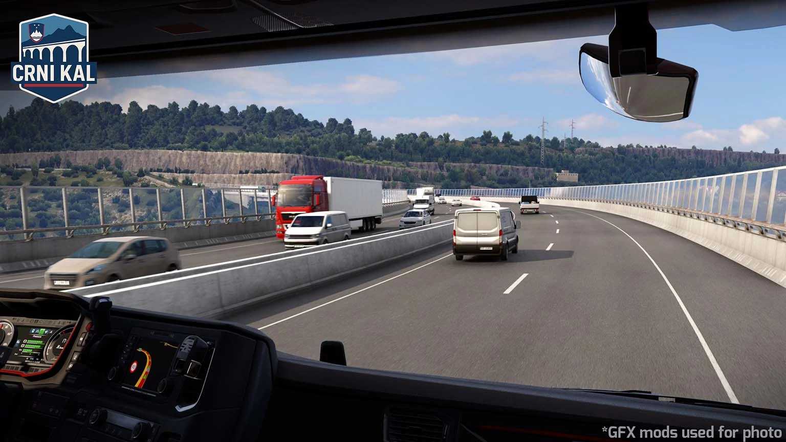 ETS2 - Crni Kal (Koper + A1 Rework) V1.1