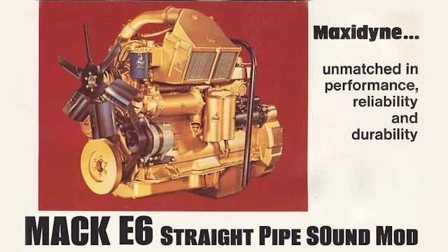 ATS - Mack E6 Straight Pipe Sound Mod V1.0