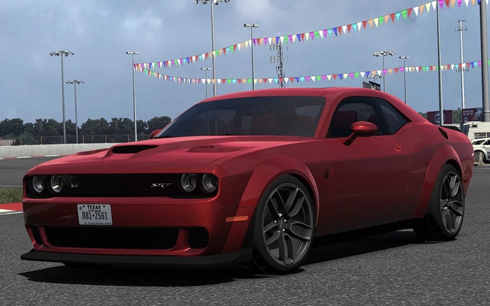 ETS2 - Dodge Challenger SRT Hellcat Widebody V2.4