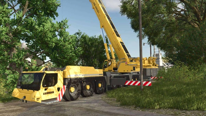 FS25 - Liebherr LTM1450 Mobile Crane V1.0