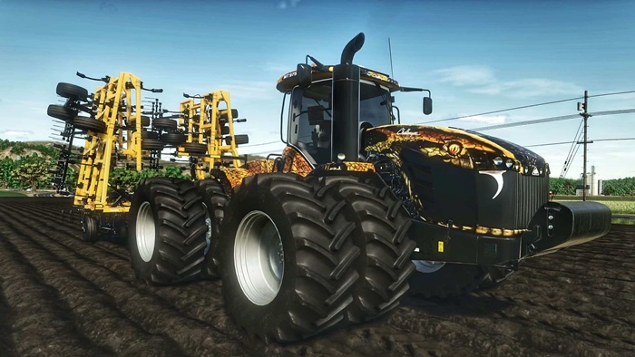 FS25 - Challenger MT900E Field Anaconda V1.0