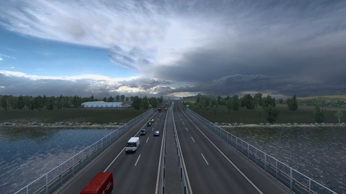 ATS - Realistic Brutal Graphics And Weather No FOG Add On V1.0