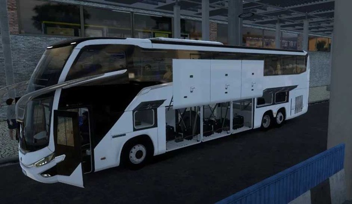 ETS2 - Marcopolo G8 LD MB 6×2 V1.0