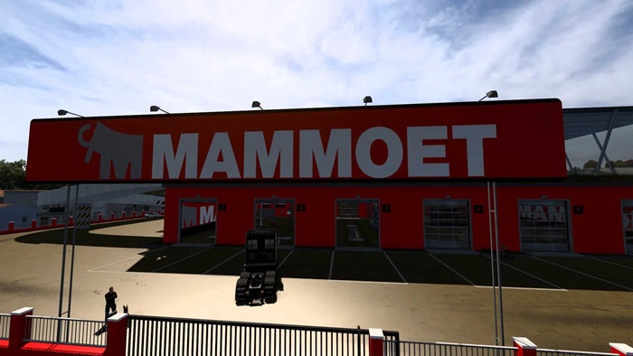 ETS2 - Mammoet Garage D-Deck V1.0