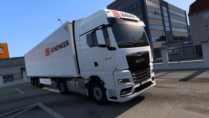 ETS2 - DB Schenker MAN Skin V1.0