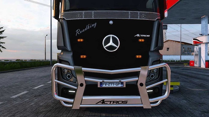 ETS2 - Grey Actors with Bullbar V1.0