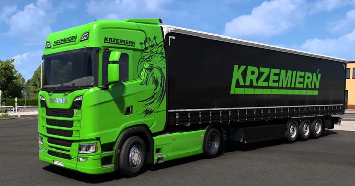 ETS2 - Krzemien Transport Combo Skin V1.0