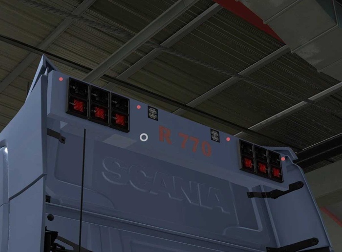 ETS2 - Spoiler Roof Light Bar V1.0