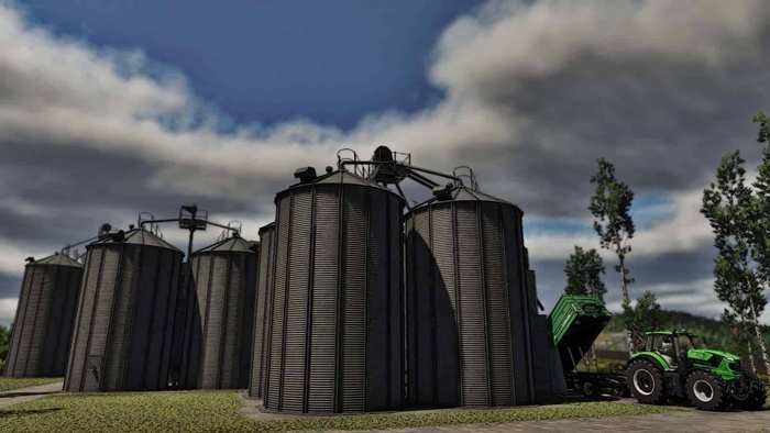 FS25 - Old Silo Bins V1.0