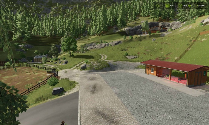 FS25 - Hard Mountains Map V1.0