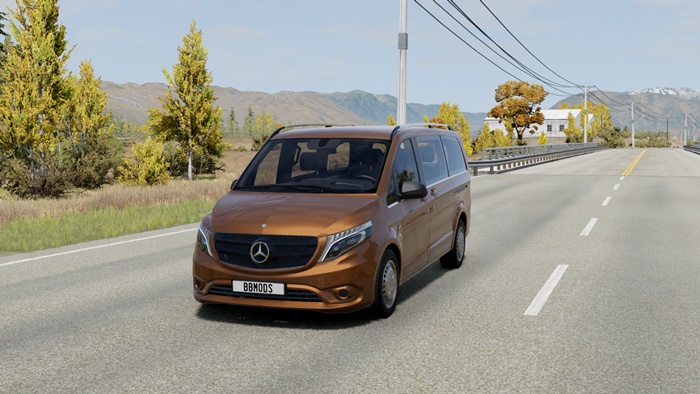 BeamNG – Mercedes V-Class/Vito V1.1