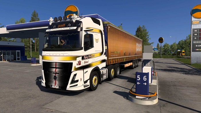 ETS2 - Painted Trucks from Finland V1.0