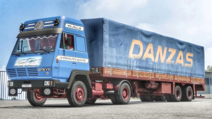 ETS2 - Steyr 1491 Fixed Truck V1.55
