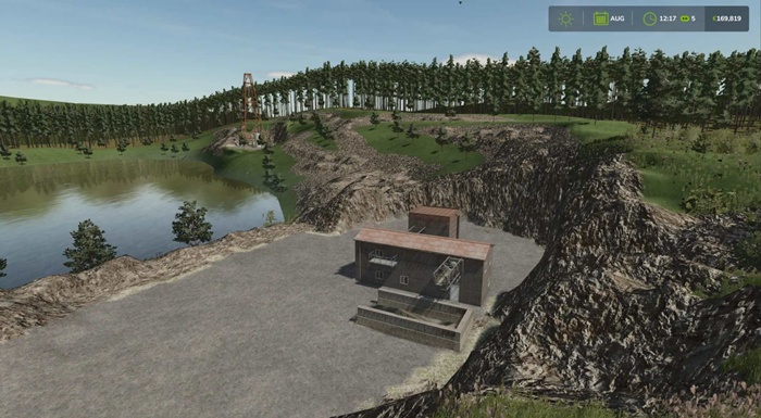 FS25 - The Wood Land Map V1.0.0.2