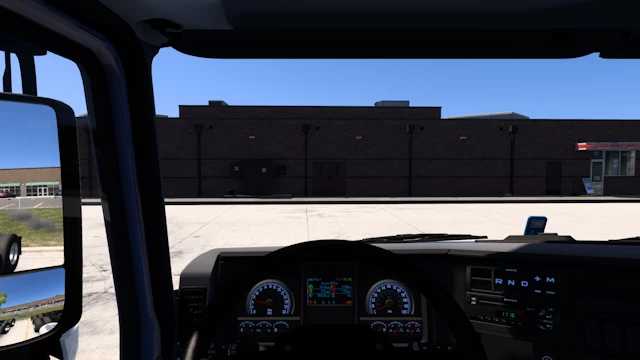 ATS - Mack Anthem Blue Interior V1.0