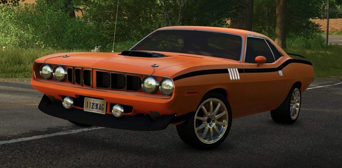 FS25 - 1971 Plymoth Cuda V1.0