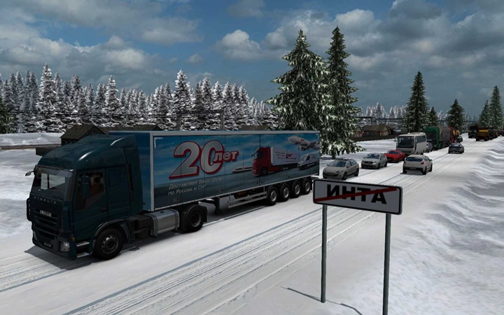 ETS2 - Russian Open Spaces Map V13.5