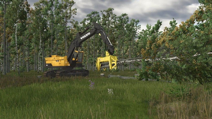 FS25 - John Deere – FD 55 Fellerbuncher Head V1.0