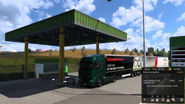 ETS2 - Fuelo EU Diesel Price 27.08.2025