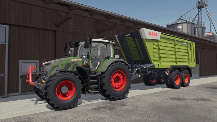 FS25 - Claas Cargos 740 Trailer V1.0