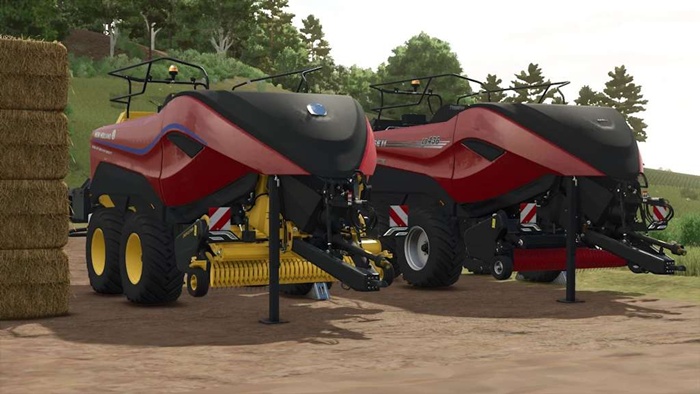 FS25 - CNH Square Balers Pack Rust Edition V1.1