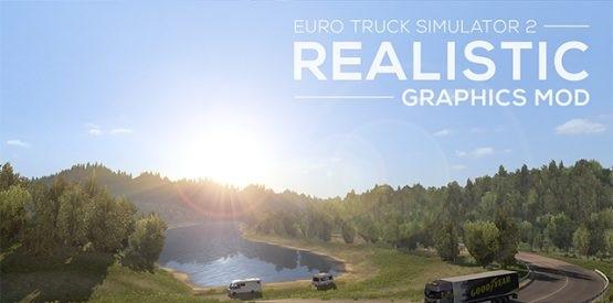 ETS2 - Realistic Graphics Mod V1.56