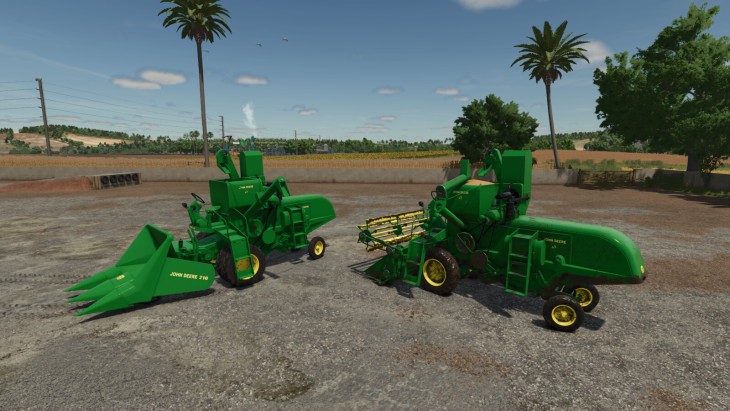 FS25 - John Deere 45 Harvester Pack V1.0