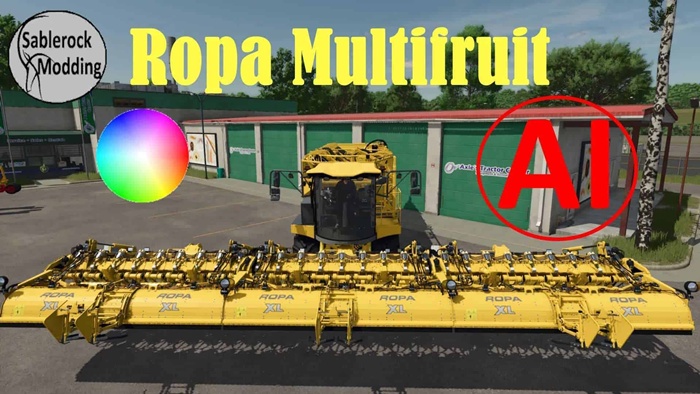 FS25 - Ropa Multifruit Custom V1.0.2.7