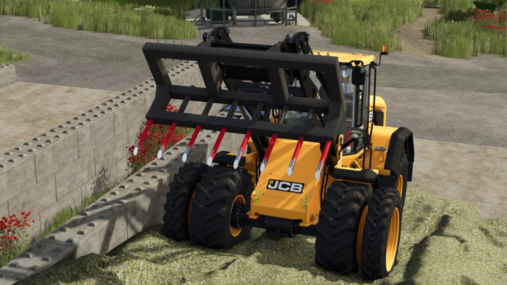 FS25 - Lizard Silage Fork V1.0