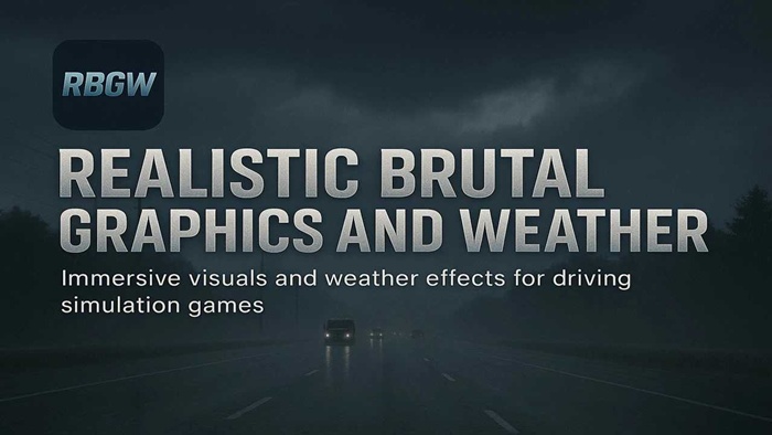 ATS - Realistic Brutal Graphics And Weather V9.0