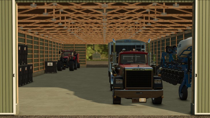 FS25 - 55x115 Post Frame Cold Storage V1.0